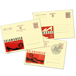 Salamander Publibel-Postkarten