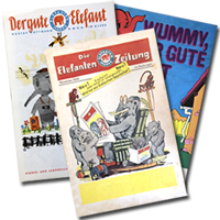 Elefanten-Zeitung und Wummy Hefte