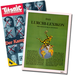 Satirisches Lurchi-Lexikon im Titanic Magazin